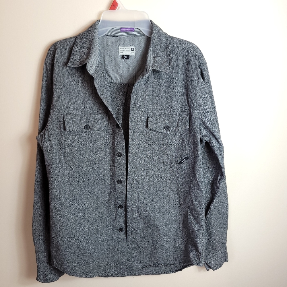 Matix brand durable goods by Brandon biebel gray shirt size M - Picture 3 of 9